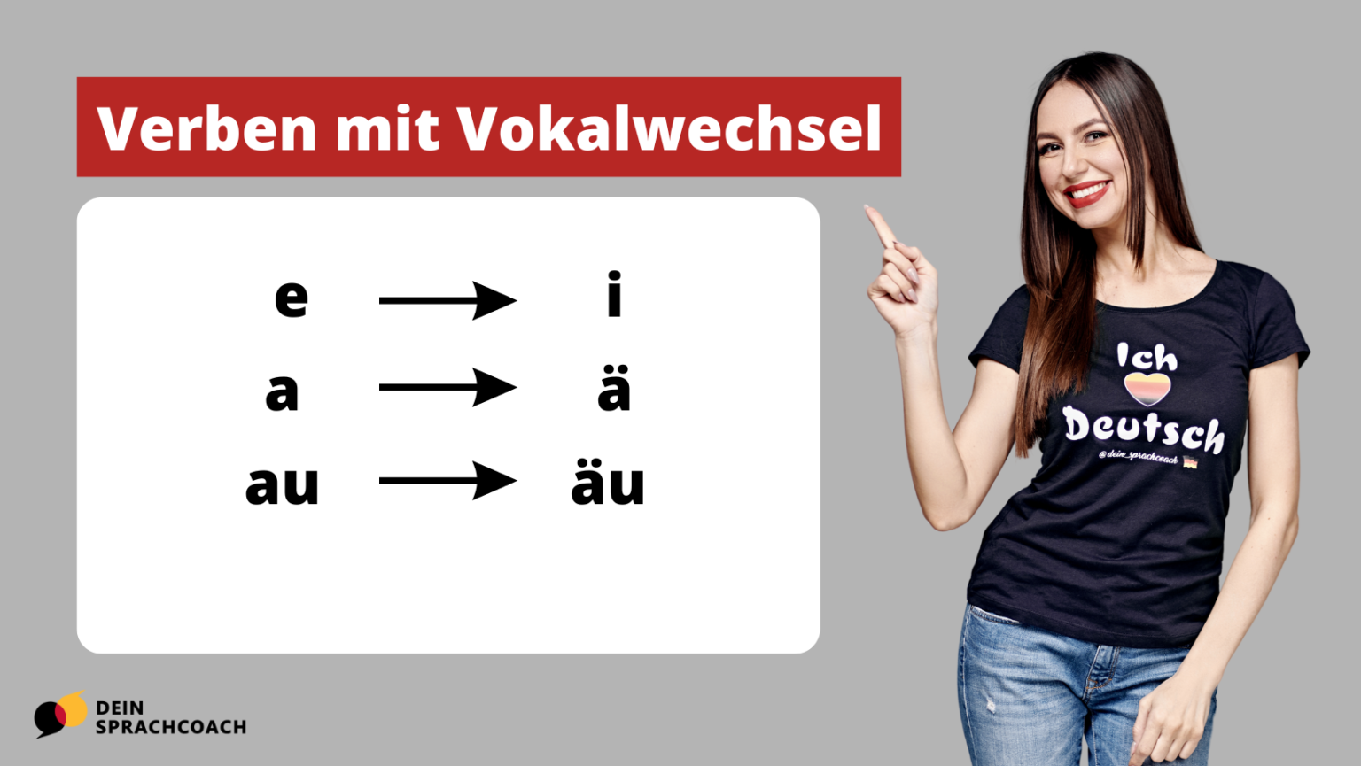 Verben Mit Vokalwechsel Deinsprachcoach