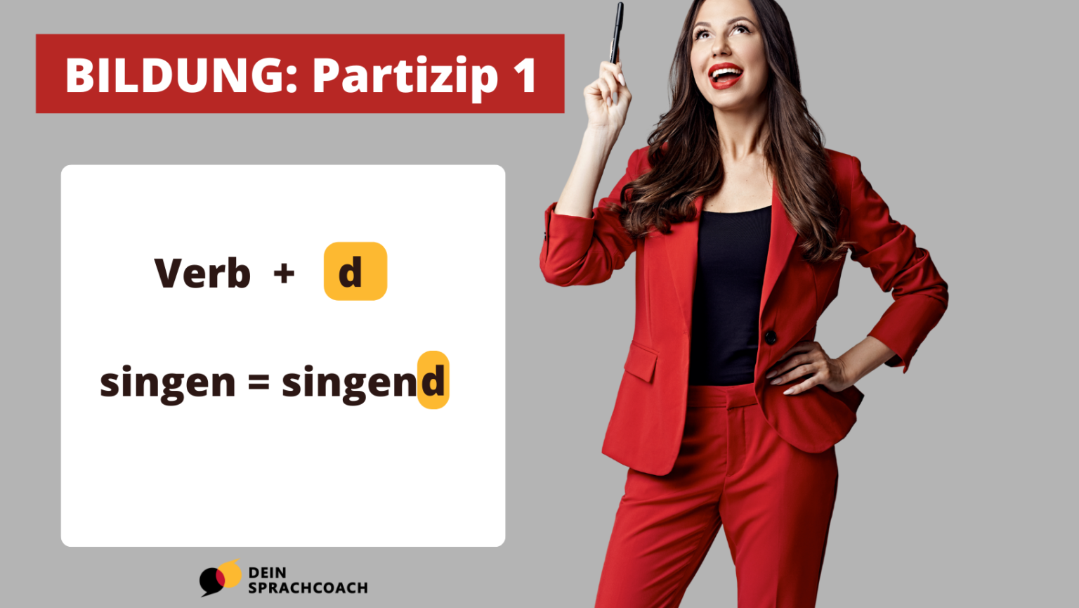 Was Ist Partizip 1? | DeinSprachcoach