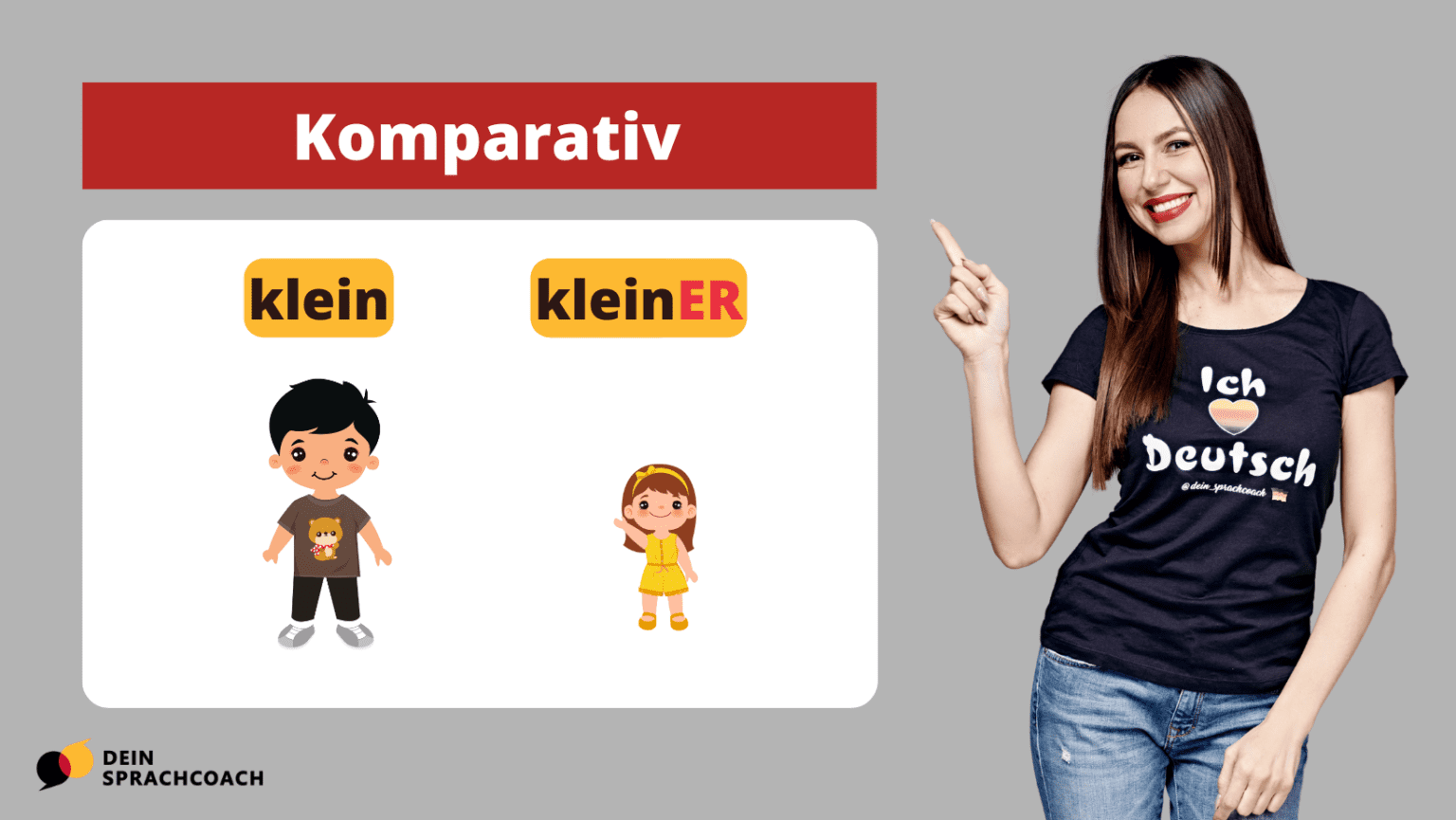 Adjektive steigern | DeinSprachcoach